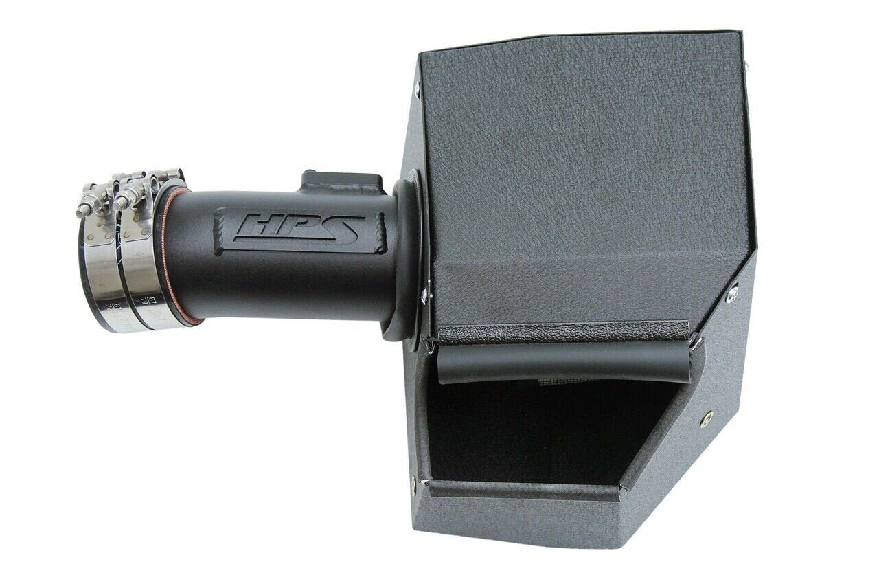 HPS Shortram Air Intake Heat Shield Kit 18-22 Honda Accord 2.0L Turbo CV2 SKU 827-656WB, wrinkle black alternate product view