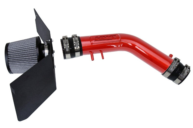HPS Shortram Air Intake Heat Shield Kit 95-99 Toyota Tacoma 2.4L 2.7L / 4Runner 2.7L SKU 827-663R, red product view