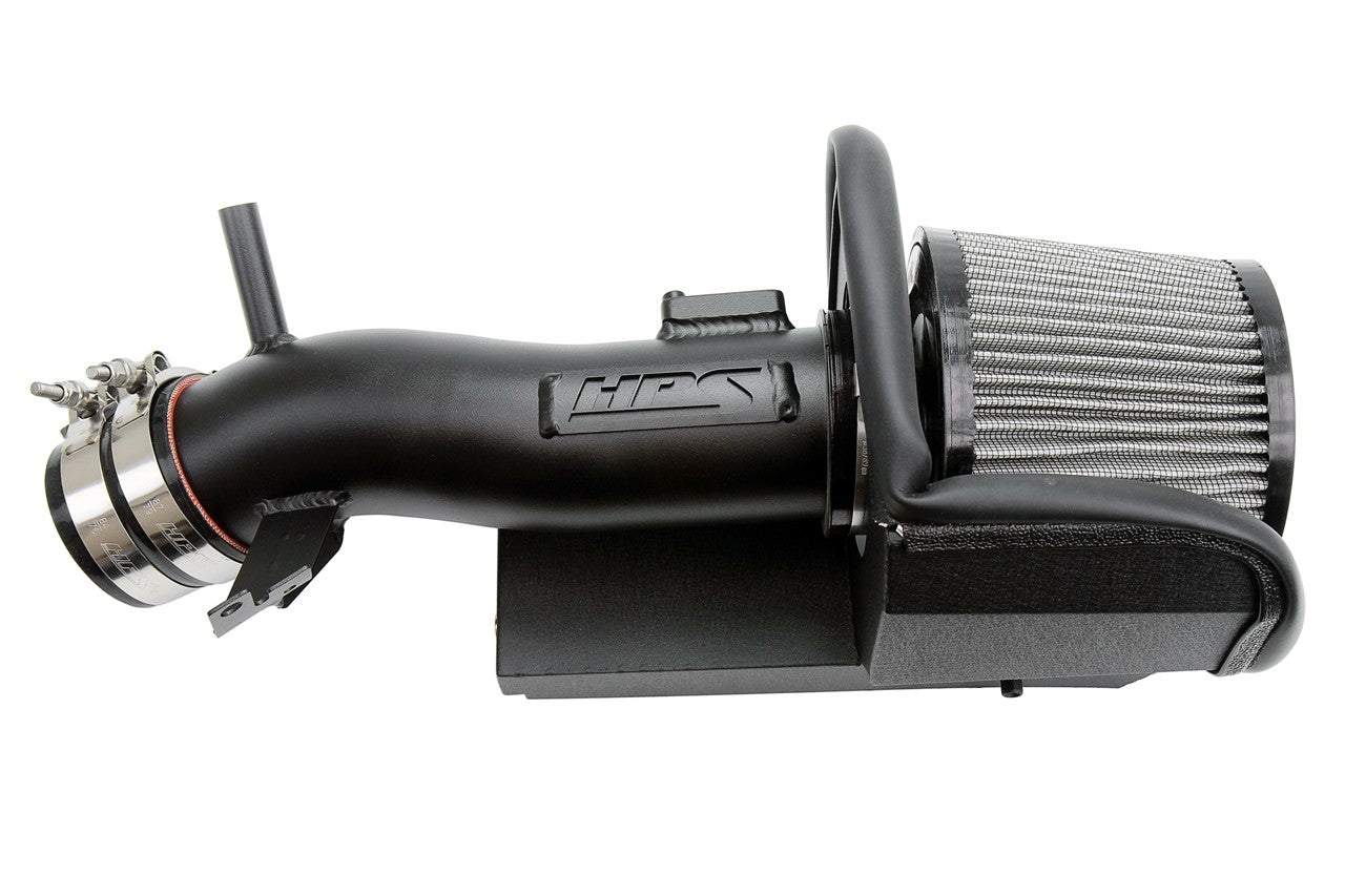 HPS Shortram Air Intake Heat Shield Kit for 19-25 Toyota Corolla 2.0L Hatchback Sedan E210 SKU 827-675WB, wrinkle black product view