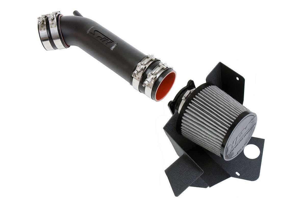 HPS Shortram Air Intake Heat Shield Kit for 03-07 Infiniti G35 Coupe 3.5L V6 SKU 827-679WB, wrinkle black product view