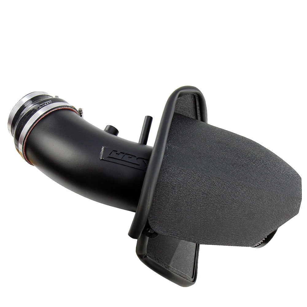 HPS Shortram Air Intake Heat Shield Kit for 19-23 Dodge Charger SRT Hellcat 6.2L SKU 827-681WB, wrinkle black product view