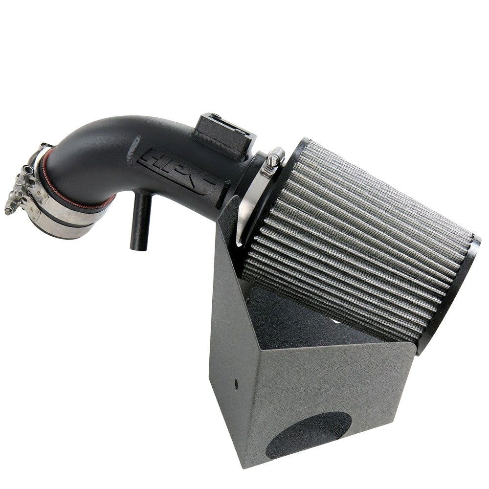 HPS Shortram Air Intake Heat Shield Kit for 06-11 Honda Civic 1.8L FA FG SKU 827-694WB, wrinkle black product view