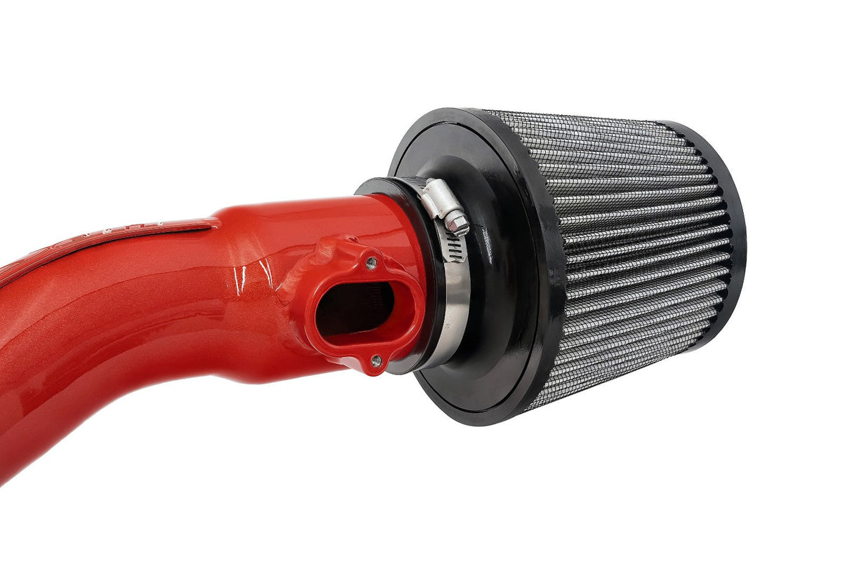 HPS Shortram Air Intake Heat Shield Kit for 16-19 Chevrolet Cruze 1.4L Turbo D2LC SKU 827-709R, red alternate product view