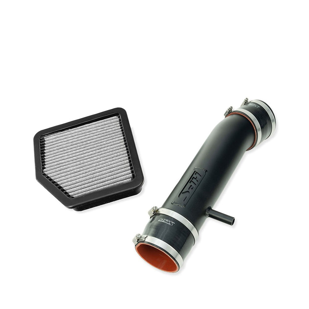HPS Aluminum Air Intake System Kit with Filter for Lexus IS 06-13 Sedan / 10-15 Convertible XE20 SKU 827-710WB, wrinkle black product view
