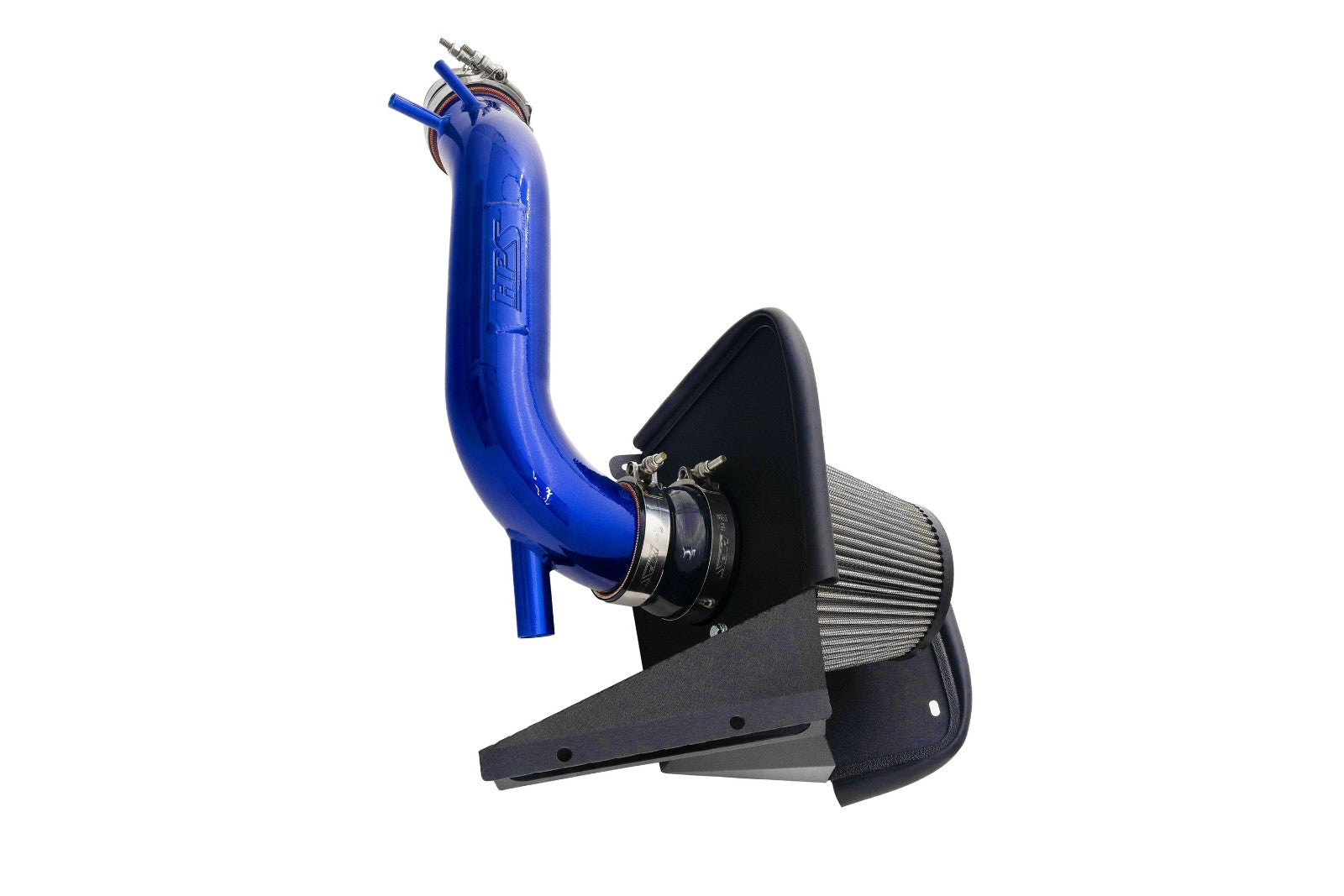 827-713BL HPS Blue Shortram Air Intake Kit w/Heat Shield For 19-22 Veloster N 2.0T JS