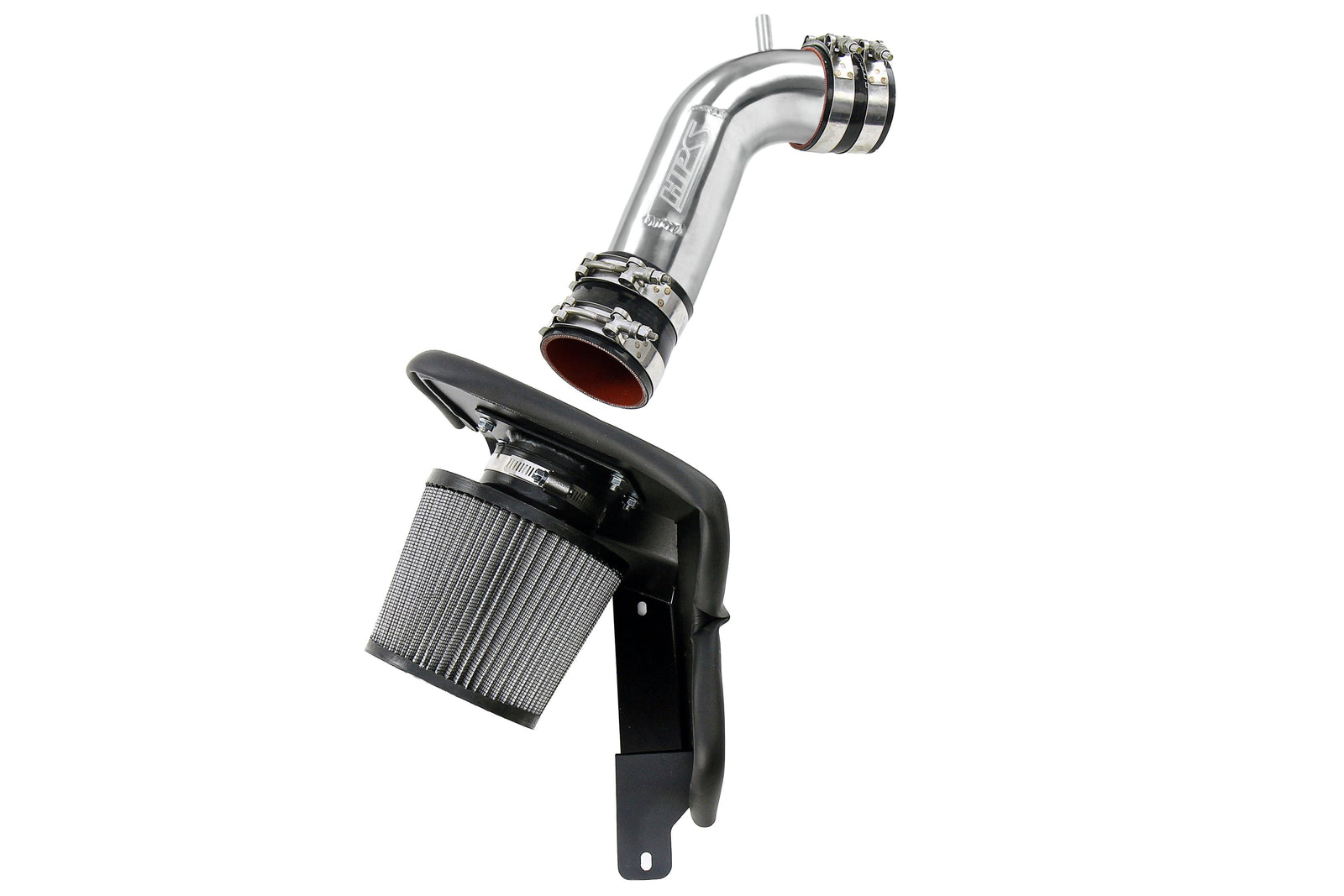 HPS Shortram Air Intake Heat Shield Kit for 93-96 Toyota Supra 3.0L Non Turbo 2JZ-GE SKU 827-715P, polished alternate product view