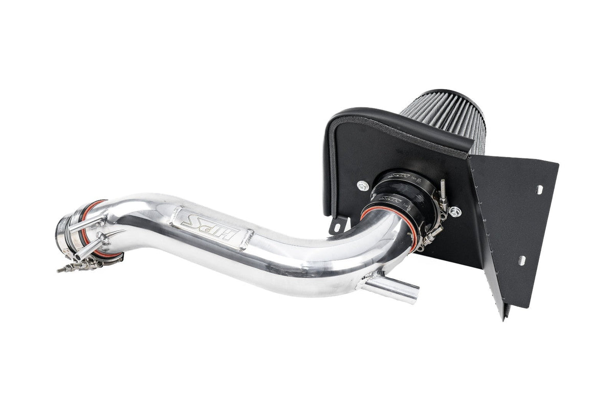 HPS Shortram Air Intake Heat Shield Kit for 22-23 Hyundai Kona N 2.0L Turbo SKU 827-721P, polished product view 3
