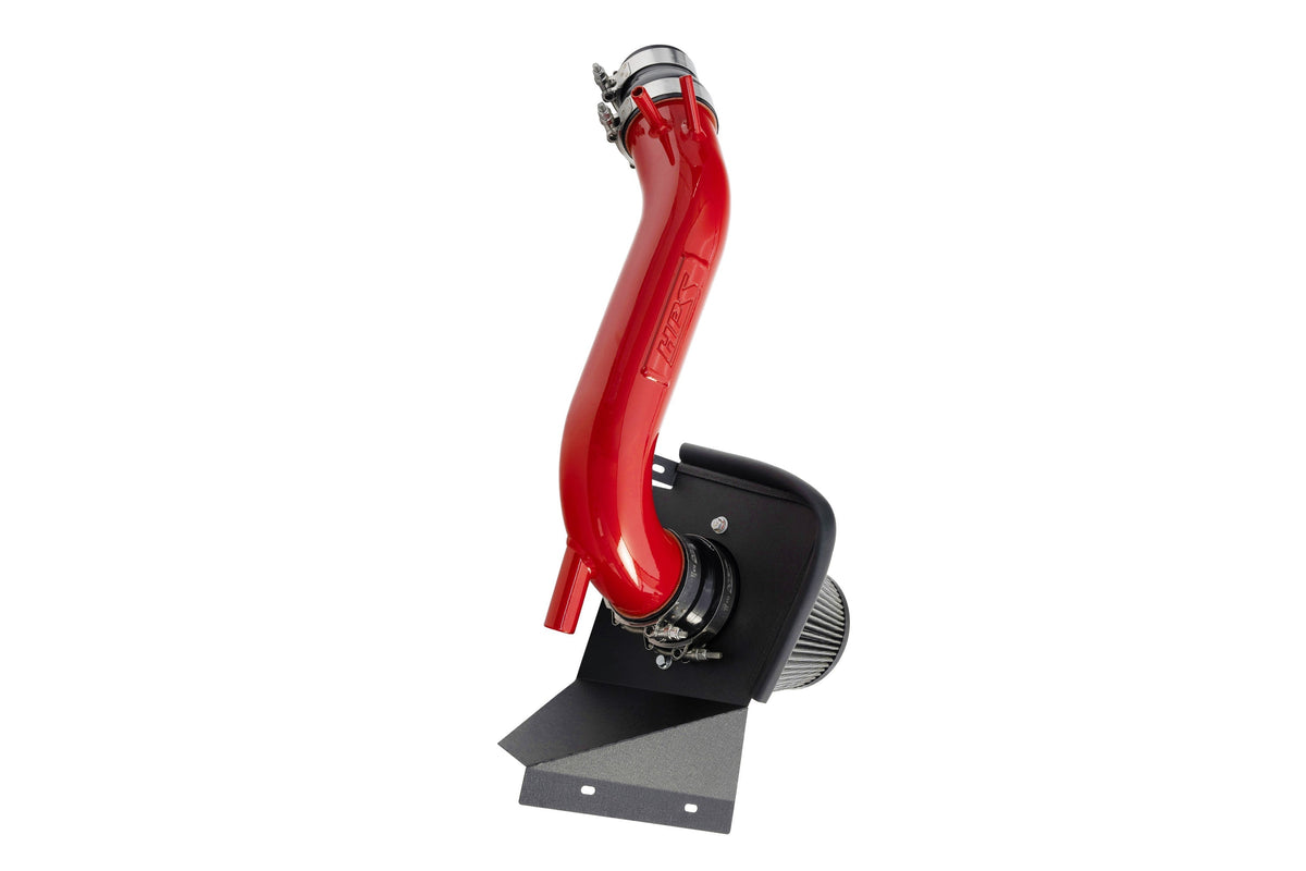 HPS Shortram Air Intake Heat Shield Kit for 22-23 Hyundai Kona N 2.0L Turbo SKU 827-721R, red product view