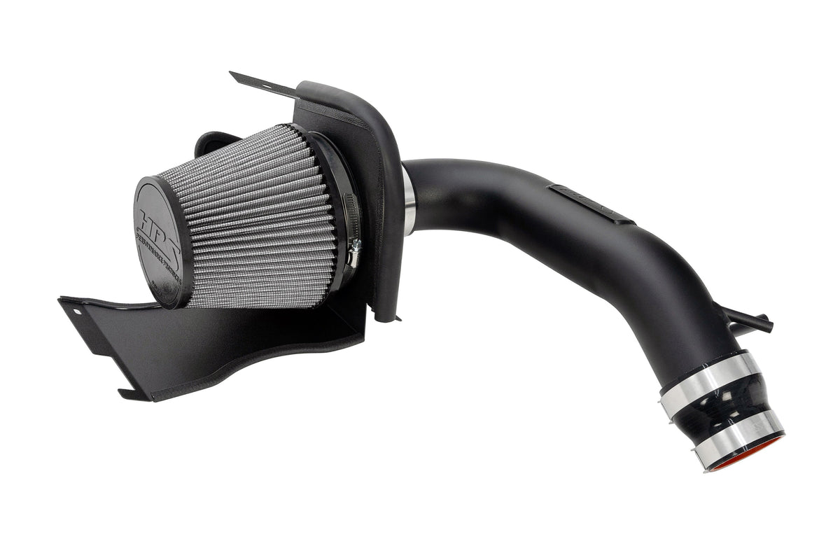 HPS Shortram Air Intake Heat Shield Kit for 22-23 Hyundai Kona N 2.0L Turbo SKU 827-721WB, wrinkle black product view