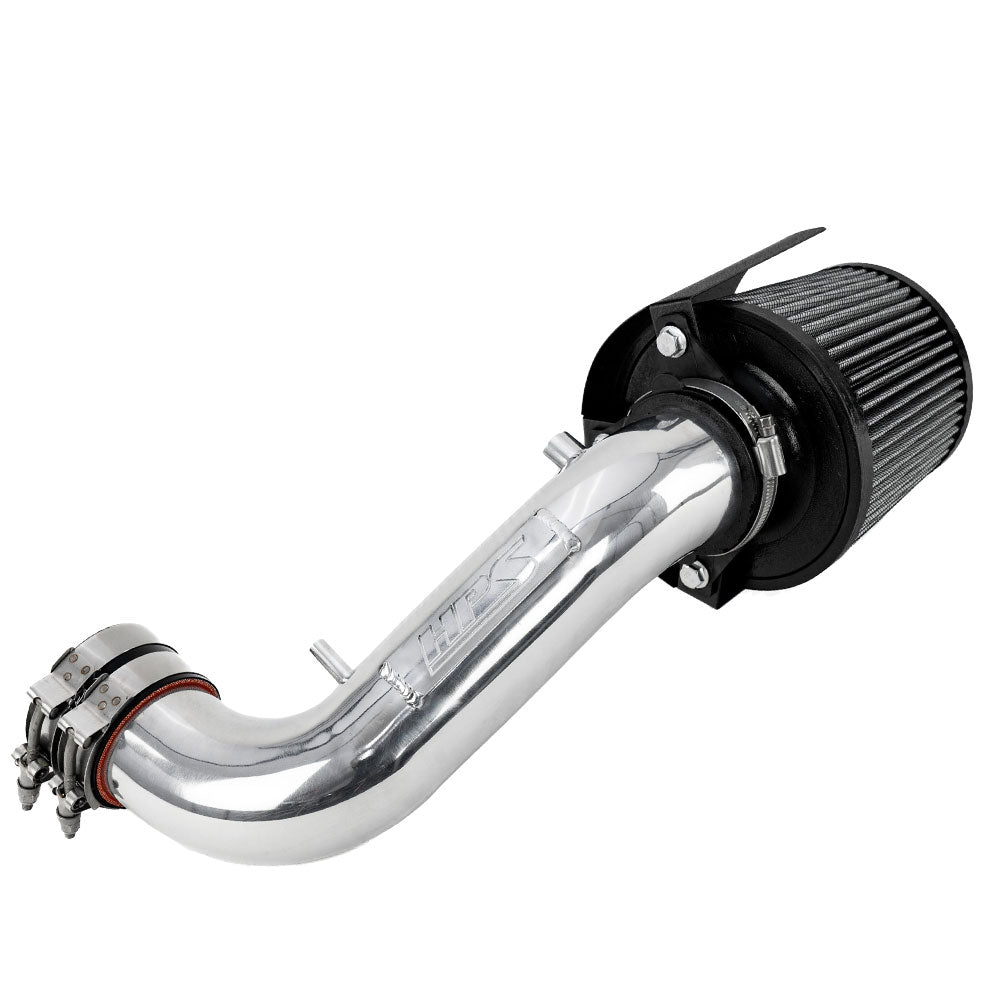 HPS 827-724P Polish Shortram Air Intake Kit w/Heat Shield
