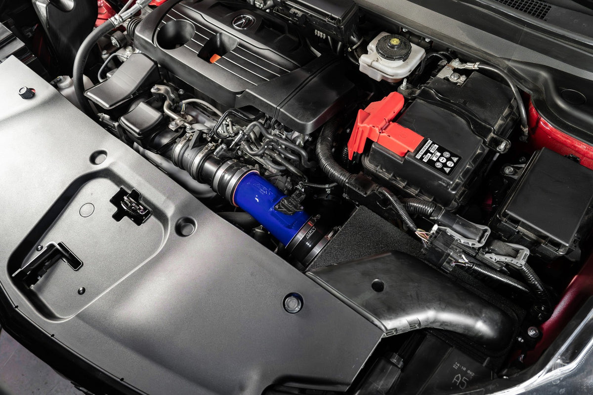 HPS Blue Shortram Air Intake Kit w/Heat Shield 19-24 Acura RDX 2.0L 827-729BL