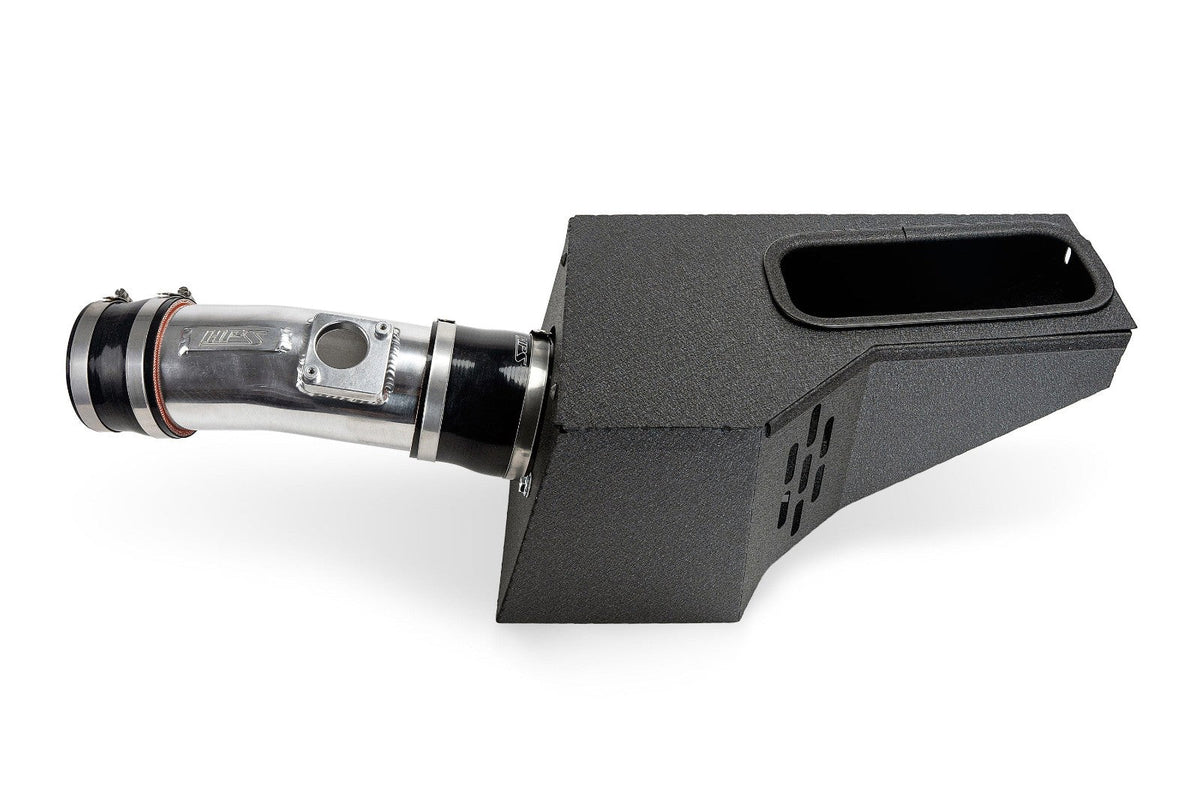 HPS Shortram Air Intake Heat Shield Kit for 19+ Acura RDX 2.0L Turbo TC1 / TC2 SKU 827-729P, polished product view