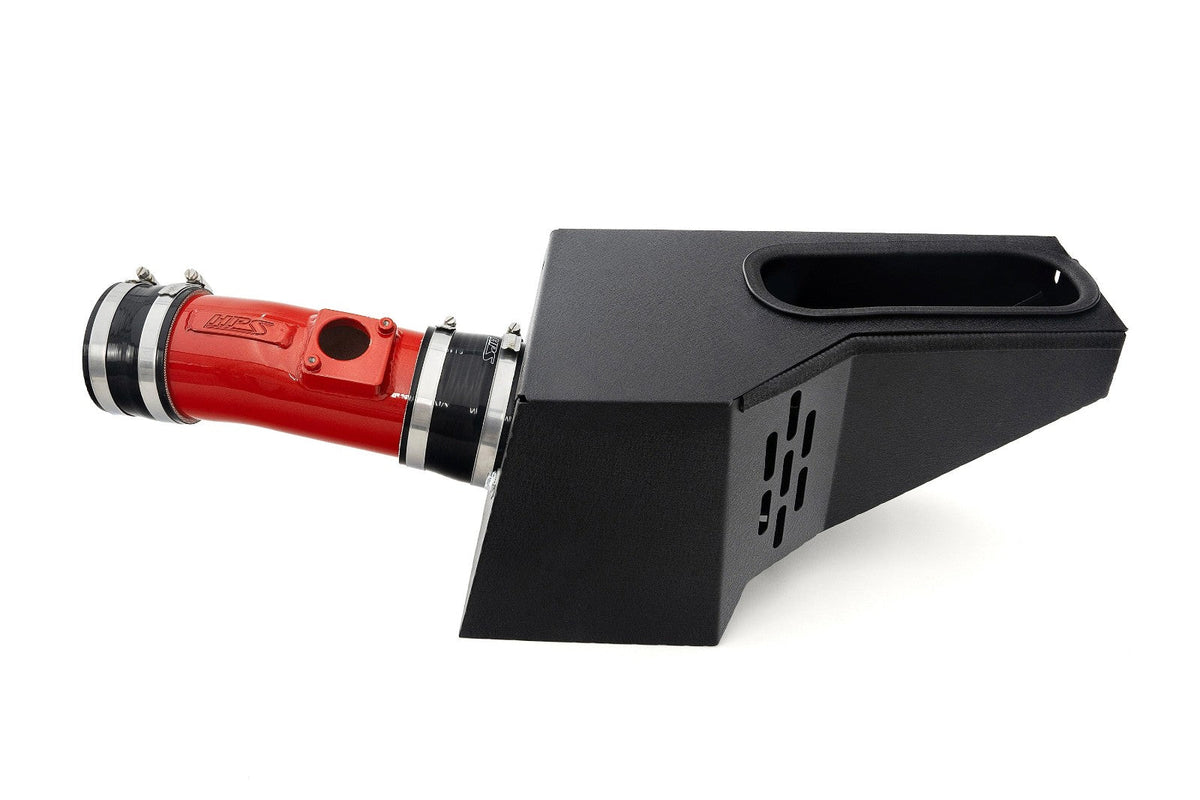 HPS Shortram Air Intake Heat Shield Kit for 19+ Acura RDX 2.0L Turbo TC1 / TC2 SKU 827-729R, red product view
