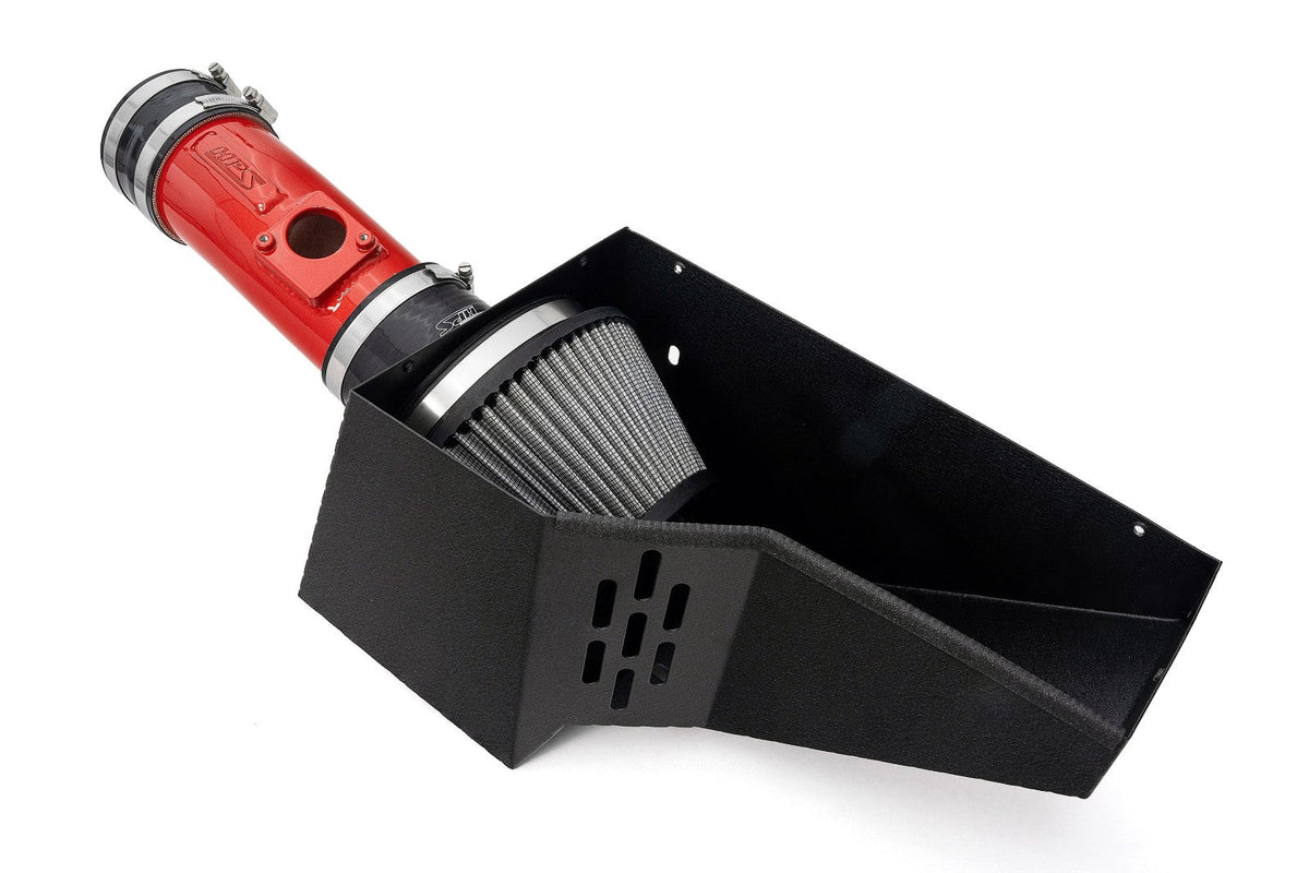 HPS Shortram Air Intake Heat Shield Kit for 19+ Acura RDX 2.0L Turbo TC1 / TC2 SKU 827-729R, red alternate product view