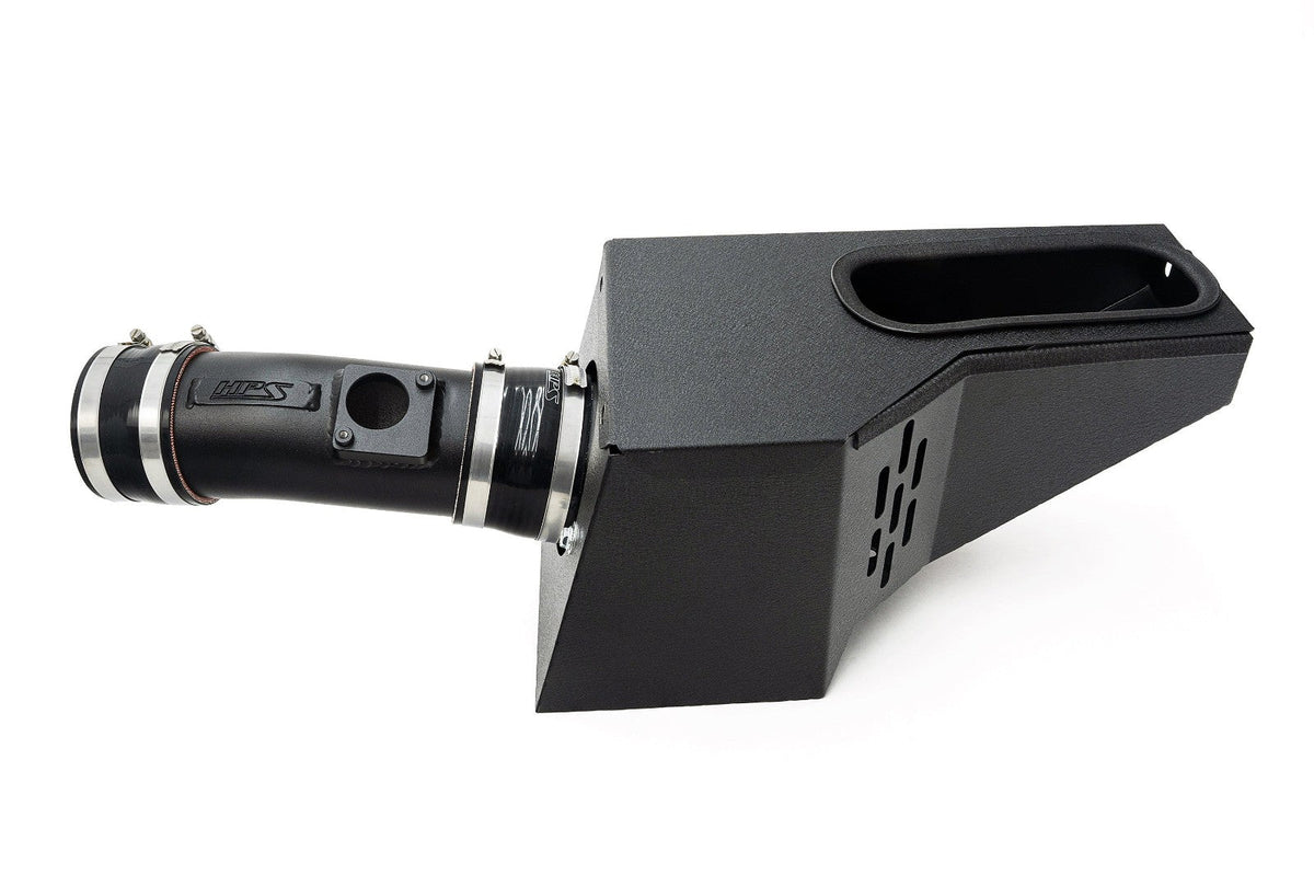 HPS Shortram Air Intake Heat Shield Kit for 19+ Acura RDX 2.0L Turbo TC1 / TC2 SKU 827-729WB, wrinkle black product view