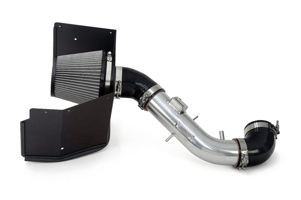 827-730P HPS Polish Shortram Air Intake Heat Shield For 05-09 GX470/04-09 4Runner 4.7 V8