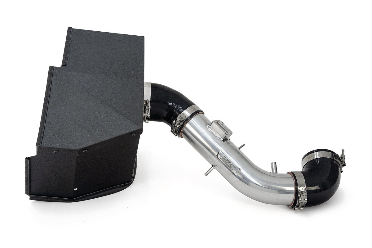 HPS Shortram Air Intake Heat Shield Kit for 05-09 Lexus GX470 / Toyota 4Runner 4.7L V8 VVT-i SKU 827-730P, polished product view