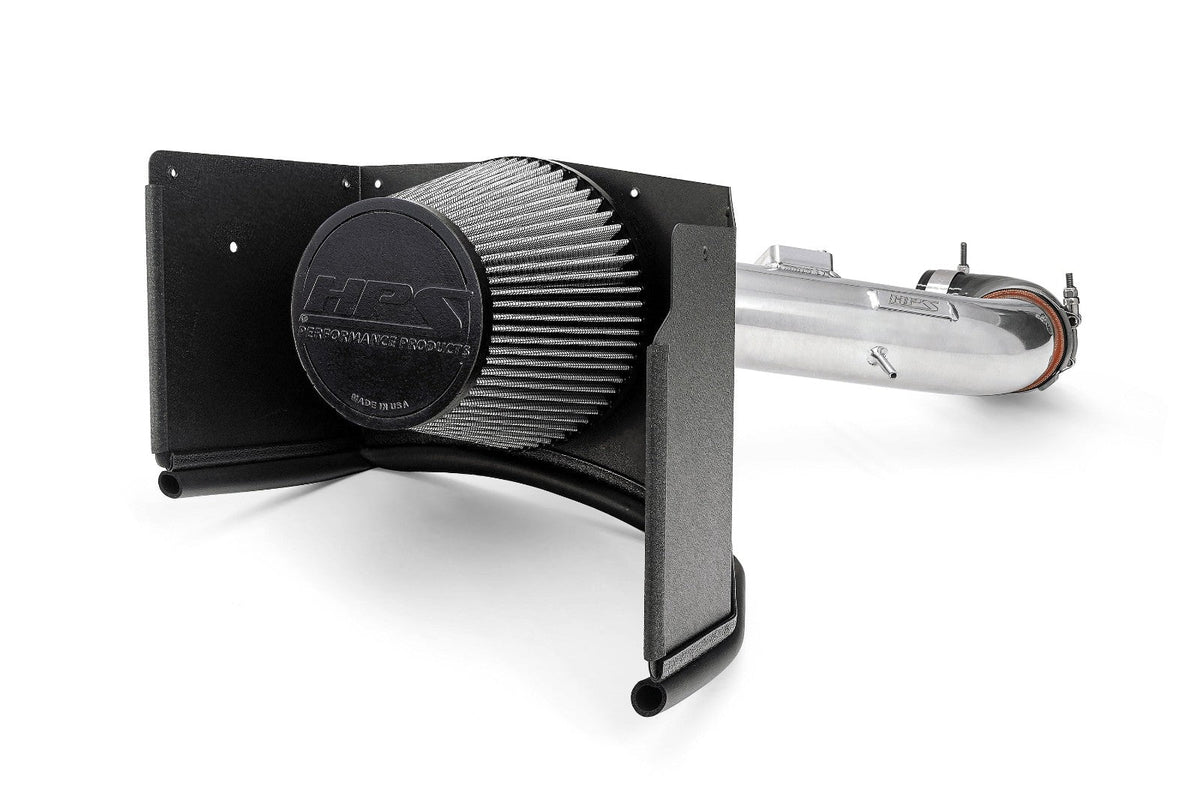 HPS Shortram Air Intake Heat Shield Kit for 05-09 Lexus GX470 / Toyota 4Runner 4.7L V8 VVT-i SKU 827-730P, polished alternate product view
