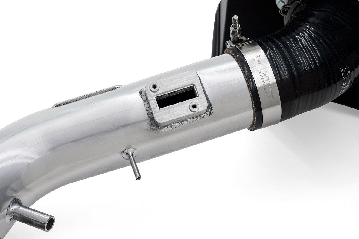 HPS Shortram Air Intake Heat Shield Kit for 05-09 Lexus GX470 / Toyota 4Runner 4.7L V8 VVT-i SKU 827-730P, polished product view 3