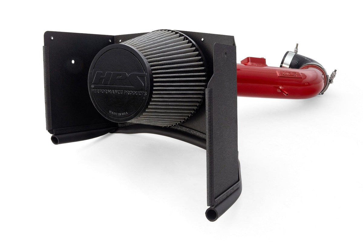 HPS Shortram Air Intake Heat Shield Kit for 05-09 Lexus GX470 / Toyota 4Runner 4.7L V8 VVT-i SKU 827-730R, red alternate product view