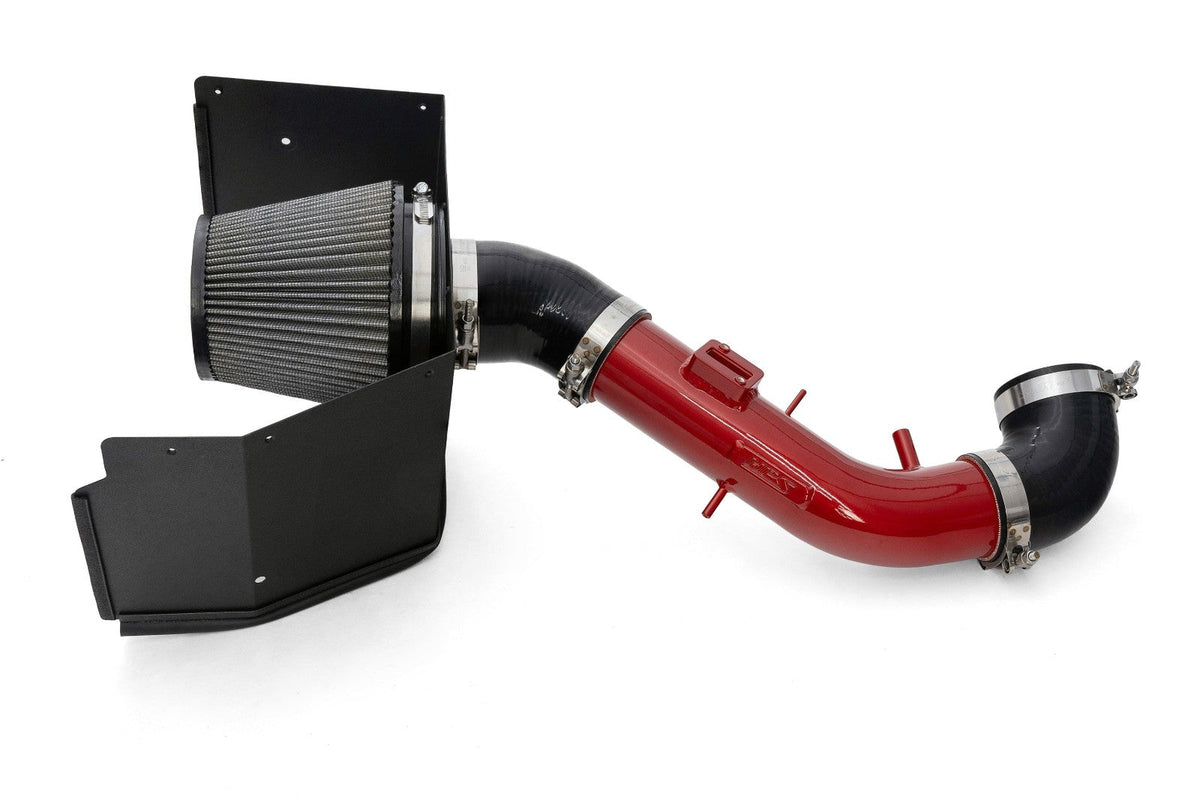HPS Shortram Air Intake Heat Shield Kit for 05-09 Lexus GX470 / Toyota 4Runner 4.7L V8 VVT-i SKU 827-730R, red product view 4