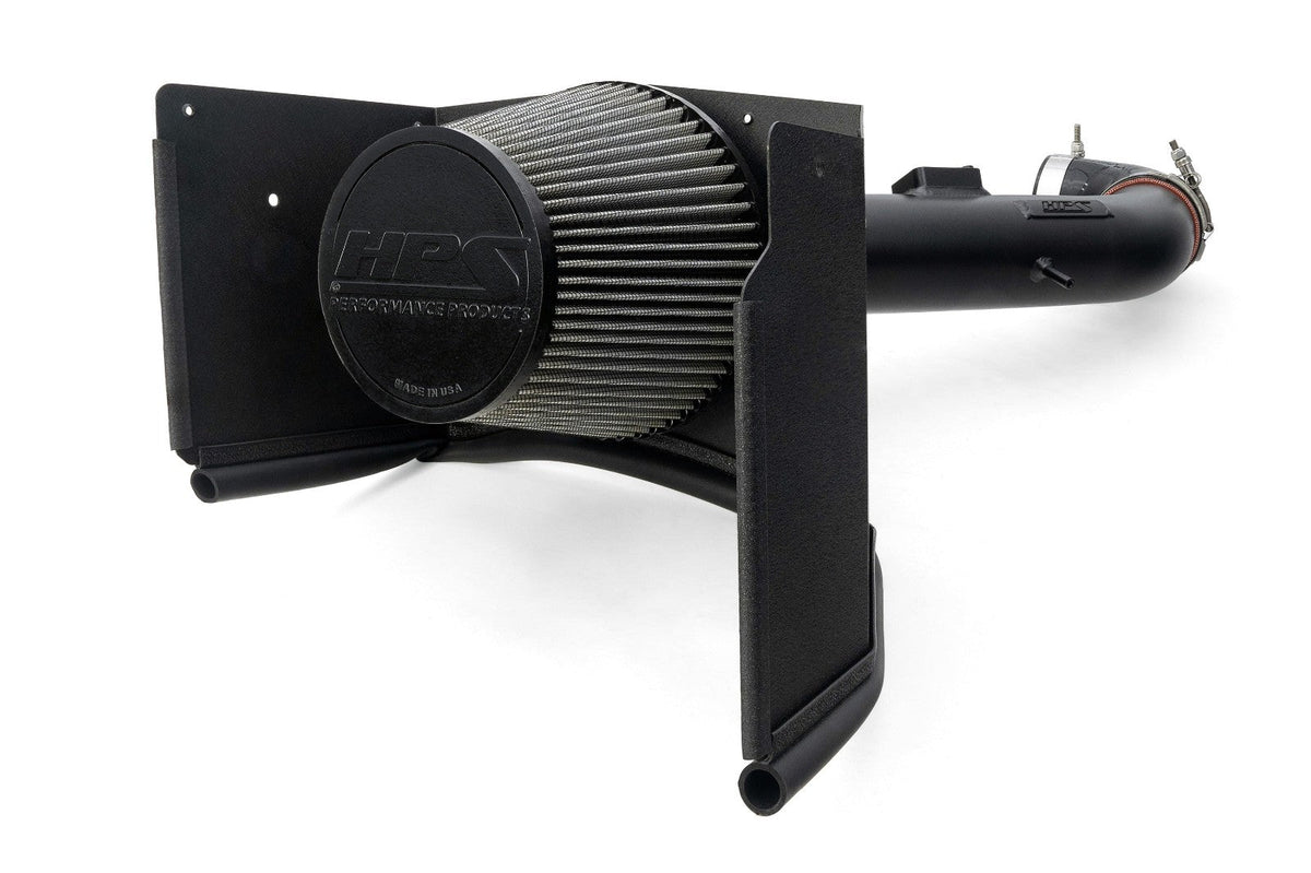 HPS Shortram Air Intake Heat Shield Kit for 05-09 Lexus GX470 / Toyota 4Runner 4.7L V8 VVT-i SKU 827-730WB, wrinkle black alternate product view