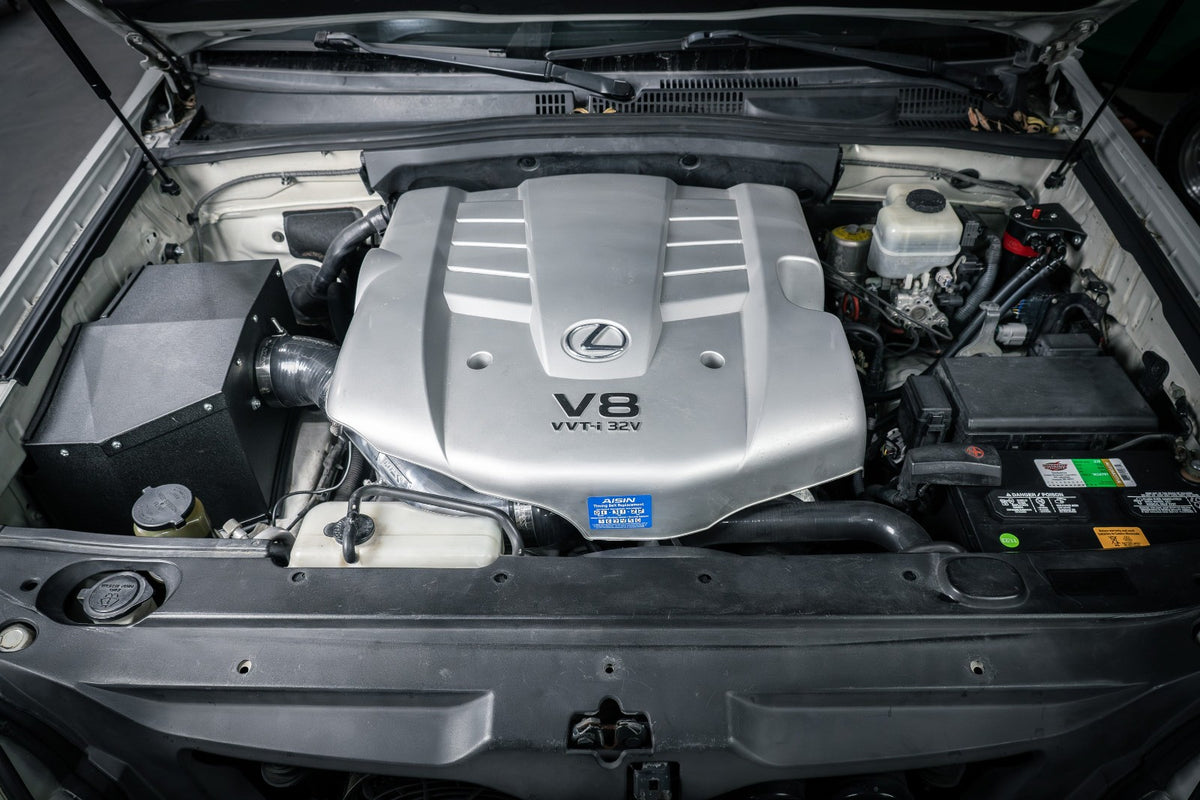 827-730R HPS Red Shortram Air Intake w/Heat Shield For 05-09 GX470/4Runner 4.7 V8 VVT-i