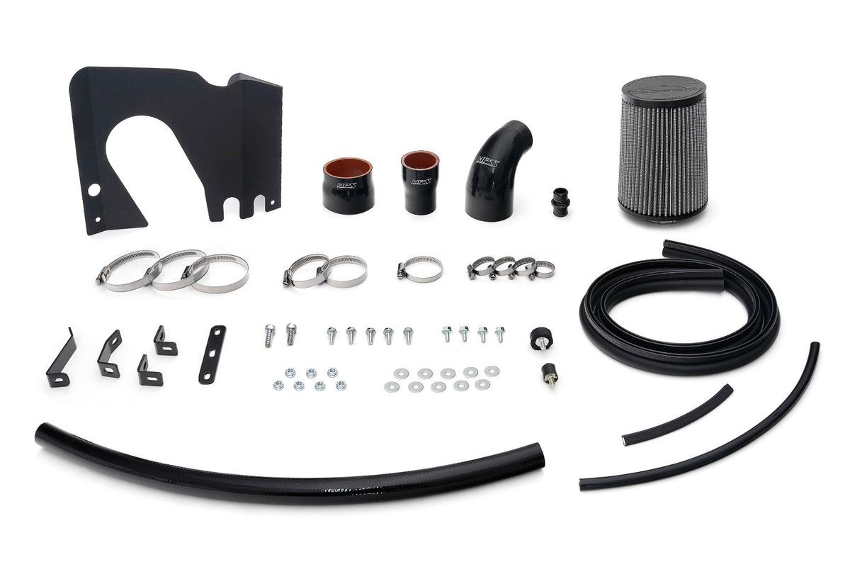 827-733WB HPS Black Air Intake+Hot Side Upper Charge Pipe For 04-05 Miata Mazdaspeed 1.8T