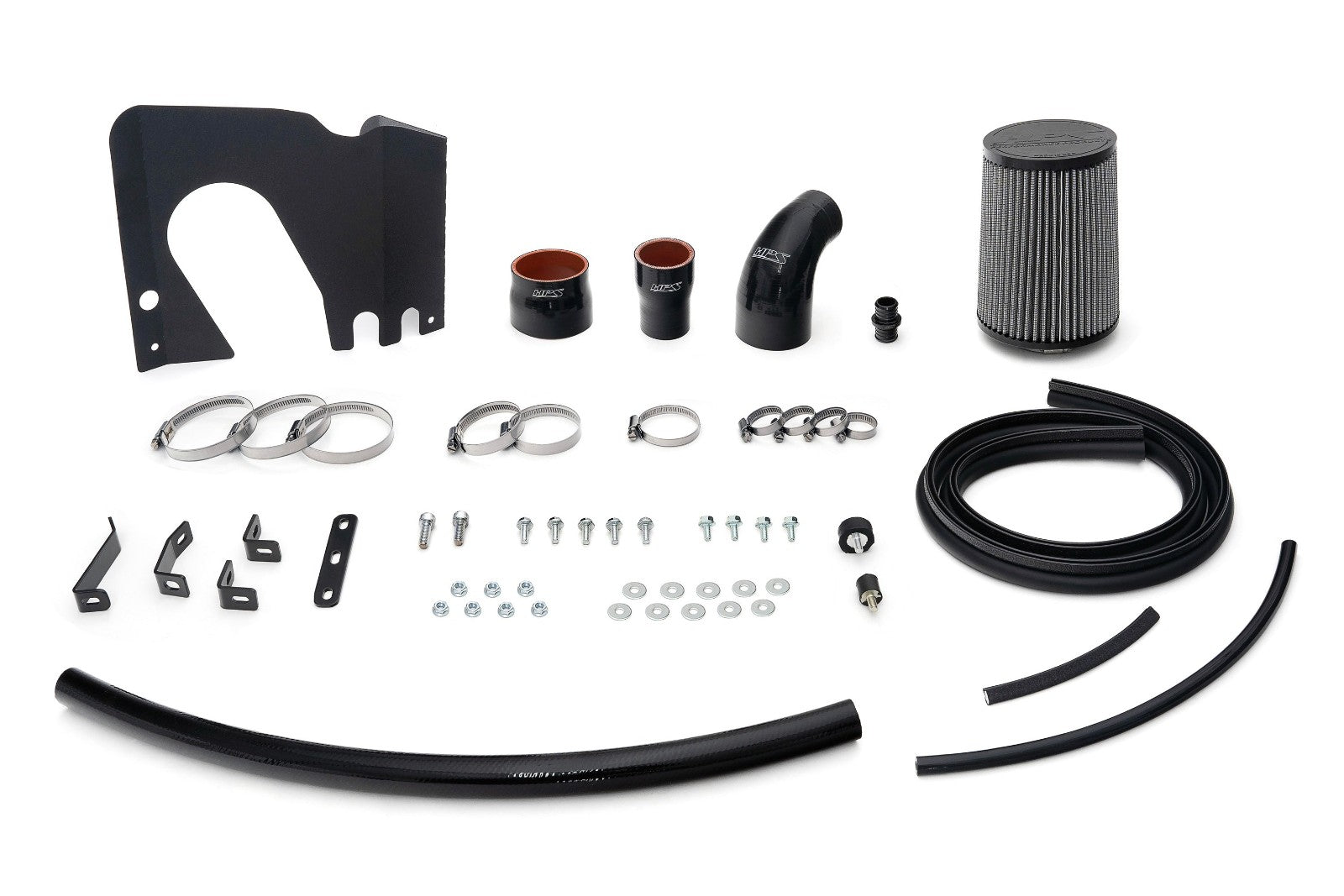 827-733WB HPS Black Air Intake+Hot Side Upper Charge Pipe For 04-05 Miata Mazdaspeed 1.8T