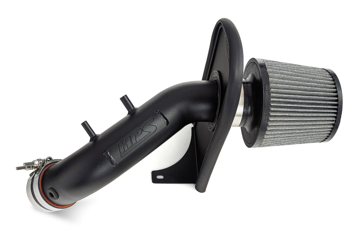 HPS Performance 827-737WB Black Shortram Air Intake TSX CL9/Accord CM 827-737WB