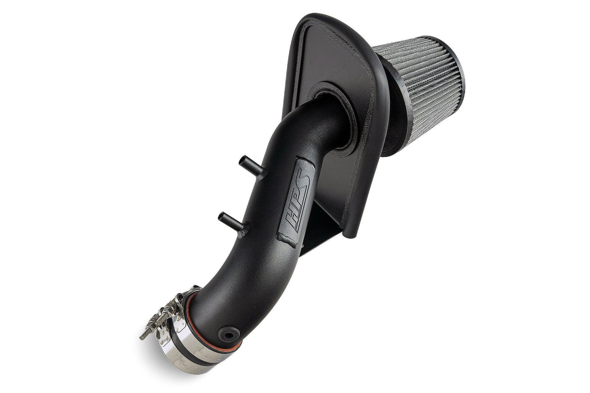 HPS Shortram Air Intake Heat Shield Kit for 04-08 Acura TSX 2.4L / 03-07 Honda Accord 2.4L SKU 827-737WB, wrinkle black product view