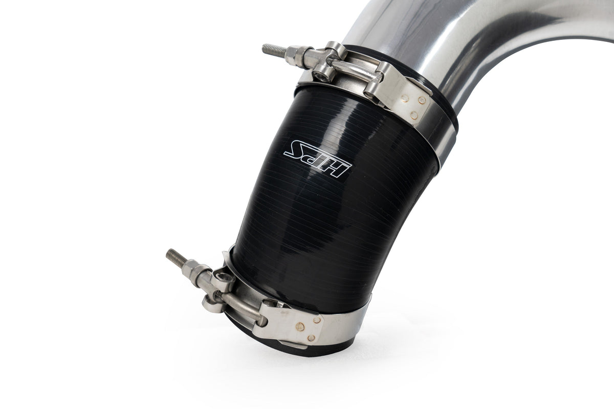 HPS 827-738R Red Shortram Air Intake Kit with Heat Shield
