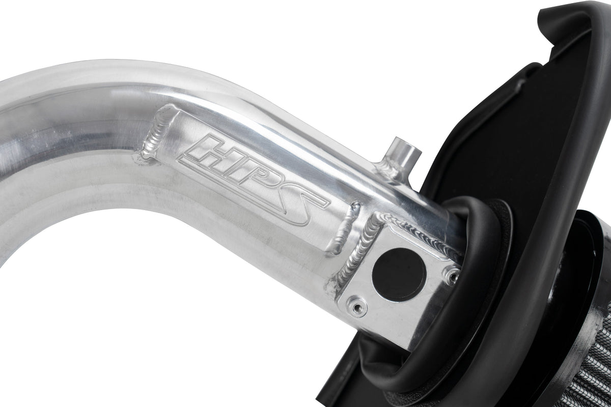 HPS 827-738R Red Shortram Air Intake Kit with Heat Shield