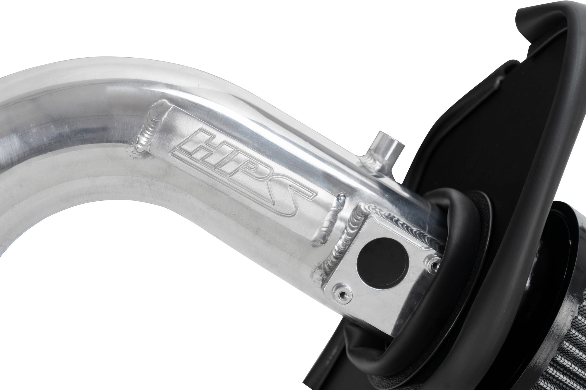 HPS 827-738BL Blue Shortram Air Intake Kit with Heat Shield