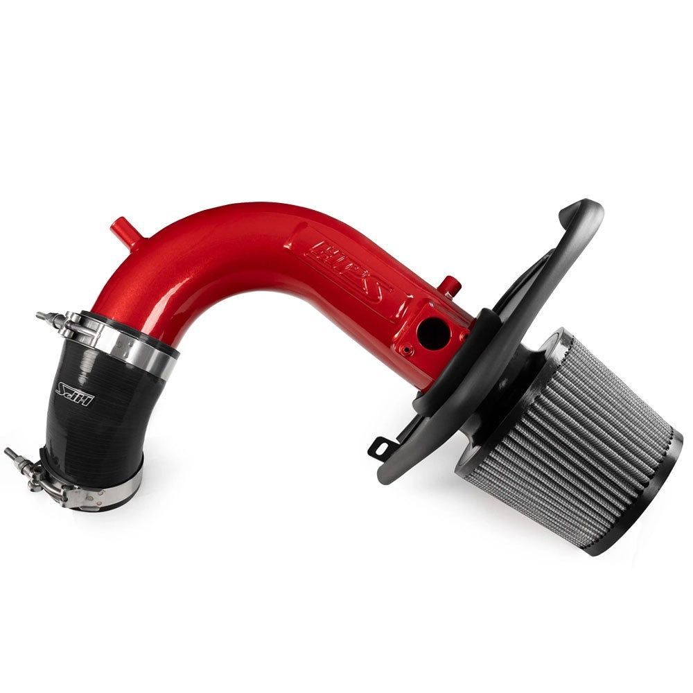 HPS 827-738R Red Shortram Air Intake Kit with Heat Shield