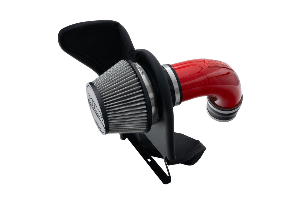 HPS Shortram Air Intake Heat Shield Kit for 23+ BMW X7 3.0L Turbo G07 SKU 827-739R, red alternate product view