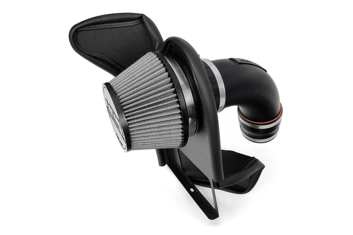 HPS Shortram Air Intake Heat Shield Kit for 23+ BMW X7 3.0L Turbo G07 SKU 827-739WB, wrinkle black alternate product view