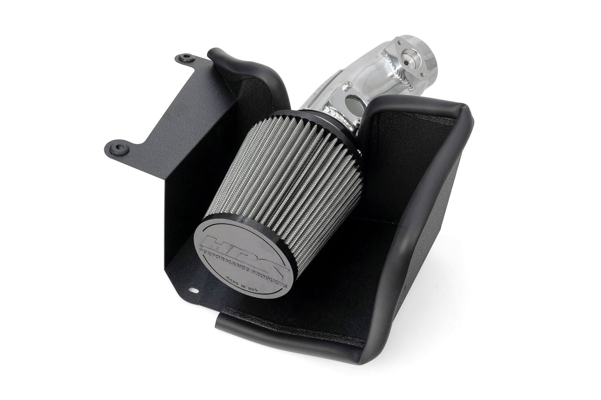 Shortram Air Intake with Heat Shield for Integra Type-S DE5 / Civic Type-R DE5 2.0L Turbo SKU 827-741P, polished close-up product detail