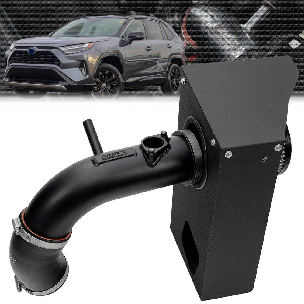 827-768WB HPS Black Shortram Air Intake For 19-25 RAV4 PlugIn & Hybrid / 21-24 RAV4 Prime