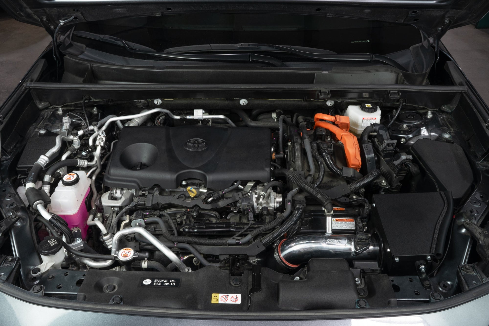 827-768WB HPS Black Shortram Air Intake For 19-25 RAV4 PlugIn & Hybrid / 21-24 RAV4 Prime