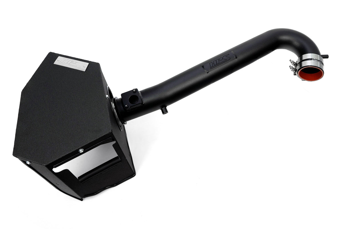HPS Shortram Air Intake Heat Shield Kit for 15-19 Subaru Outback 2.5L BS SKU 827-769WB, wrinkle black product view