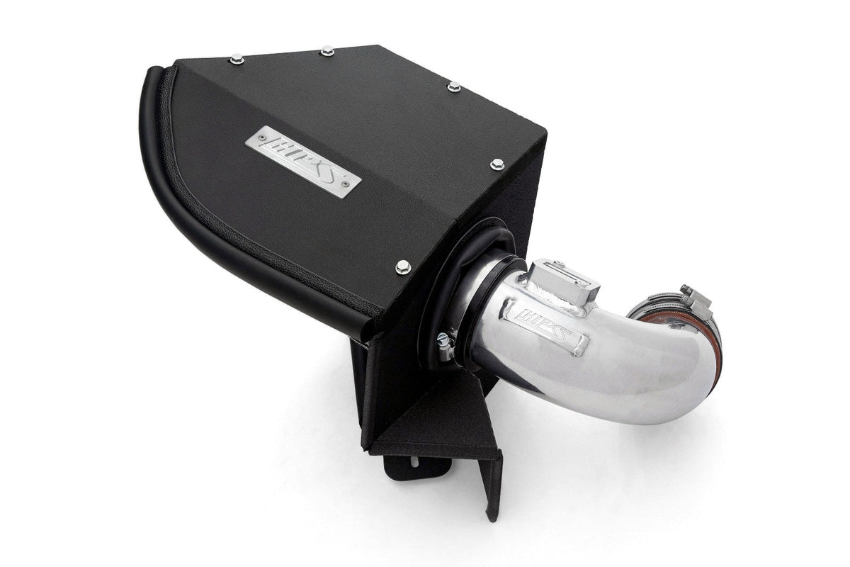 HPS Shortram Air Intake Heat Shield Kit for 22+ 230i / 19-24 330i / 21-24 430i 2.0L Turbo B48 SKU 827-770P, polished product view