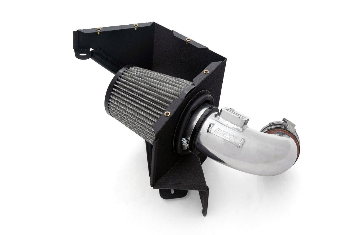 HPS Shortram Air Intake Heat Shield Kit for 22+ 230i / 19-24 330i / 21-24 430i 2.0L Turbo B48 SKU 827-770P, polished alternate product view
