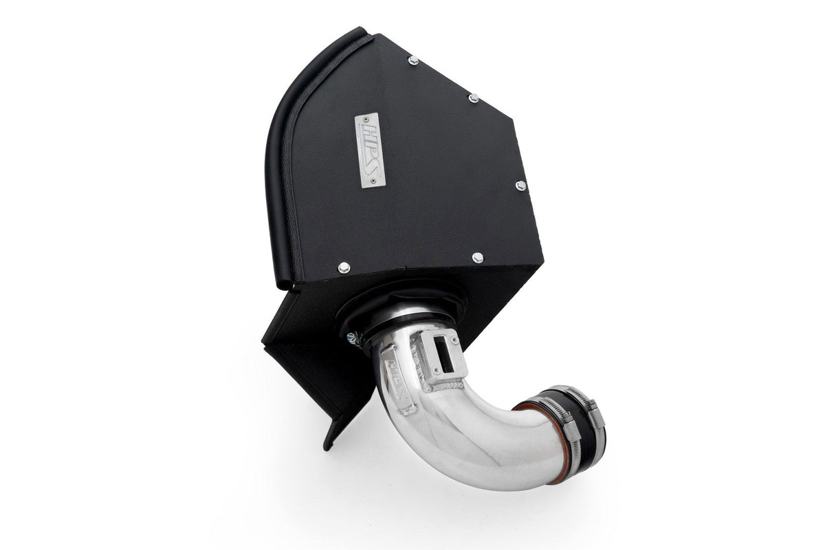 HPS Shortram Air Intake Heat Shield Kit for 22+ 230i / 19-24 330i / 21-24 430i 2.0L Turbo B48 SKU 827-770P, polished product view 3