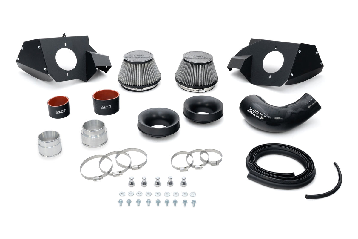 827-772WB HPS Black Shortram Air Intake+Shield For 21+ BMW M2 M3 M4 (G87/G80/G81/G82/G83)