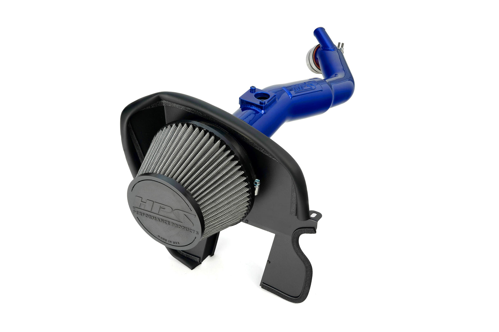 827-777BL HPS Blue Shortram Air Intake w/Heat Shield For 21-25 Lexus IS300 2.0L Turbo