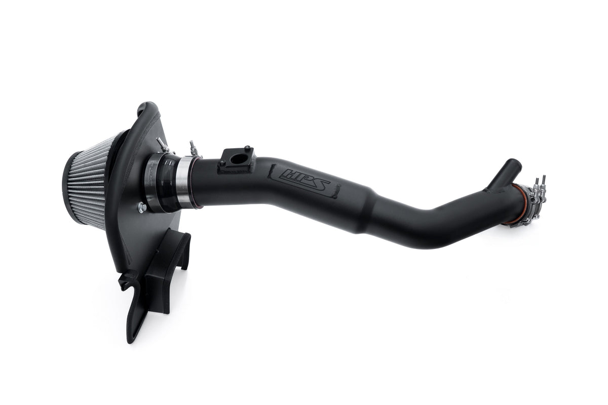 HPS Shortram Air Intake Heat Shield Kit for 21-25 Lexus IS300 2.0L Turbo XE30 SKU 827-777WB, wrinkle black product view