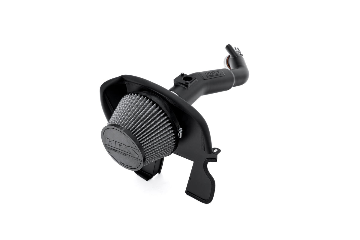 HPS Shortram Air Intake Heat Shield Kit for 21-25 Lexus IS300 2.0L Turbo XE30 SKU 827-777WB, wrinkle black close-up product detail