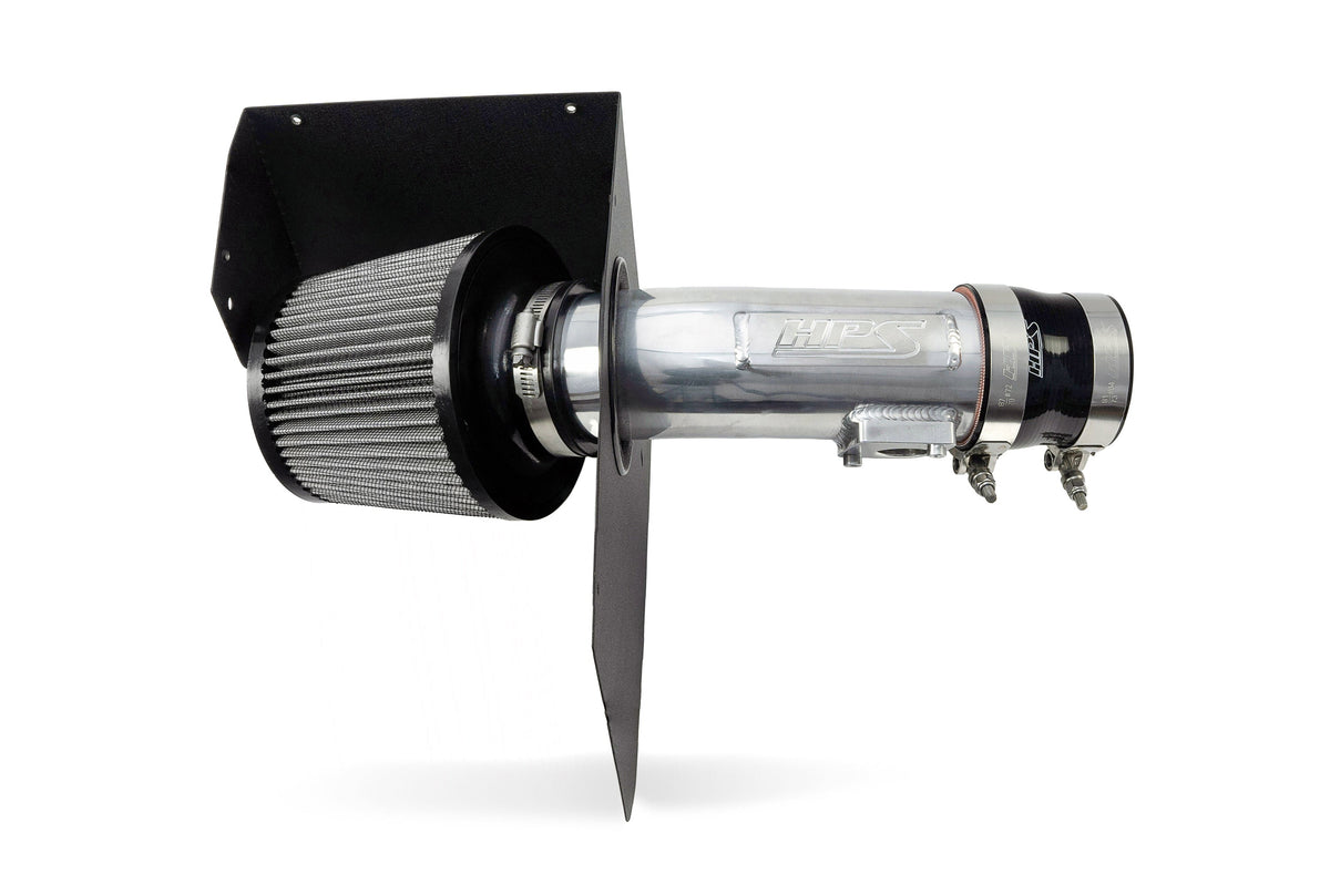 827-566P HPS Polish Shortram Air Intake For 08-14 Impreza 2.5L Turbo (WRX/WRX STI/2.5GT)