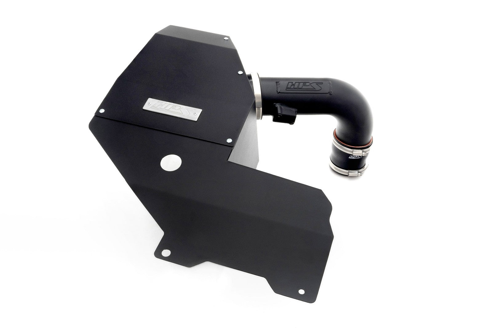 HPS Shortram Air Intake Kit with Heat Shield for Toyota 25+ 4Runner (N500) / 24+ Tacoma (N400) 2.4L Turbo SKU 827-779WB, wrinkle black product view